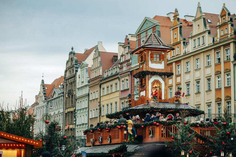 Christmas market Wroclaw, Poland