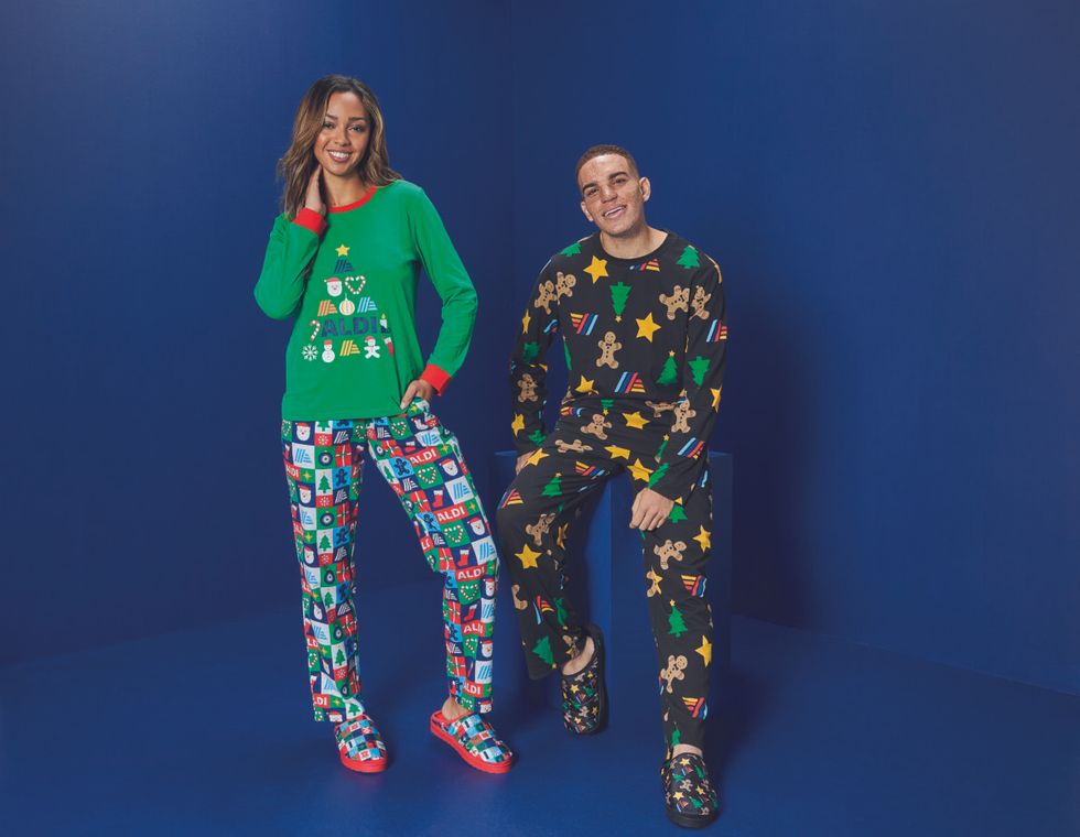 Christmas pjs Aldi