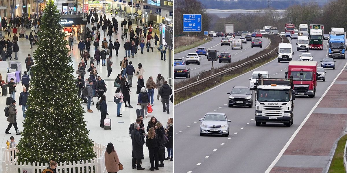 Drivers to see UK roads hit with ‘unprecedented’ levels of traffic as millions travel for Christmas Drivers to see UK roads hit with ‘unprecedented’ levels of traffic as millions travel for Christmas