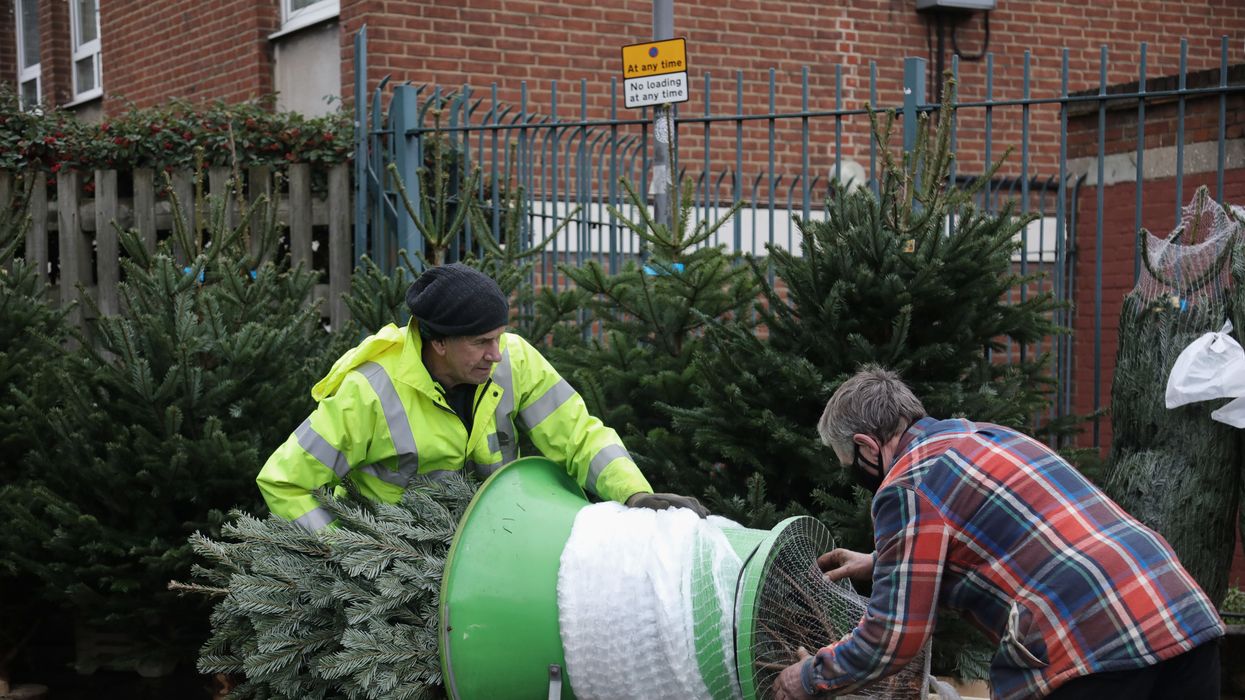 Christmas Tree wrapping