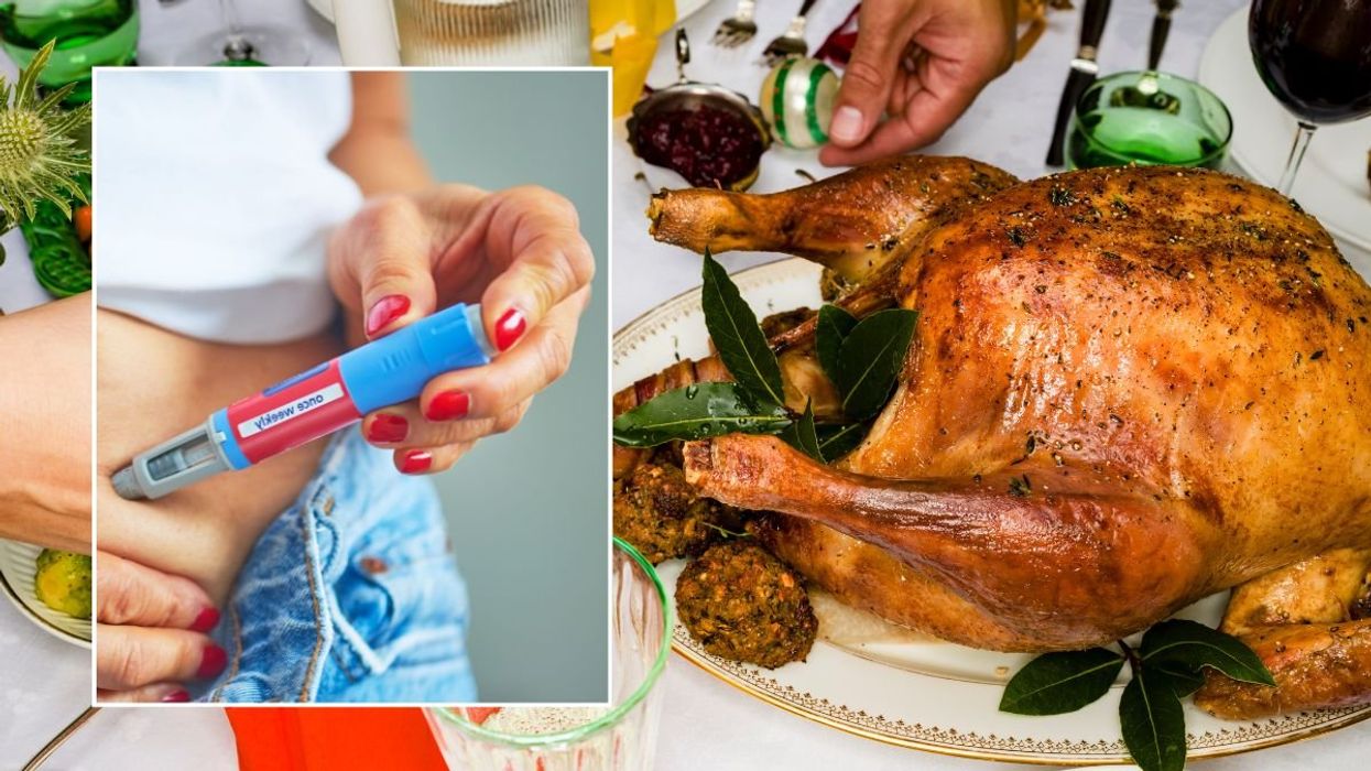 CHRISTMAS TURKEY AND MOUNJARO INJECTION