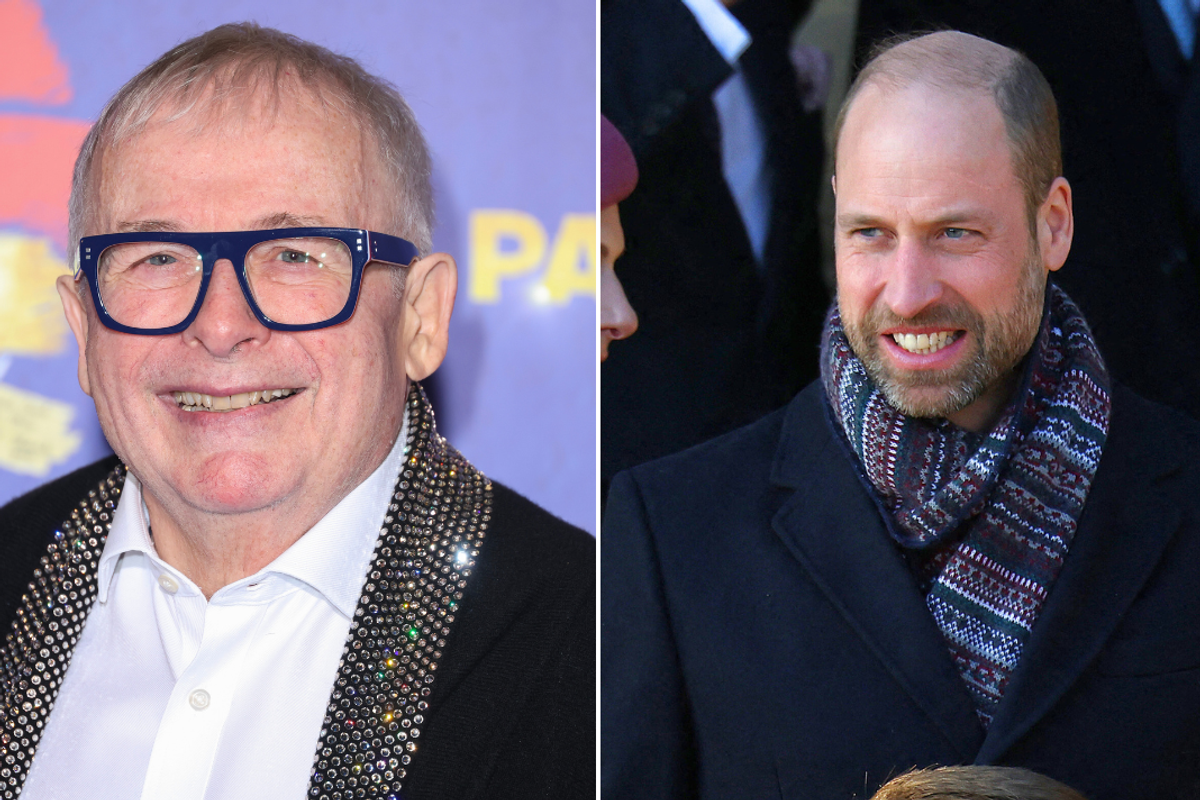 Christopher Biggins and Prince William
