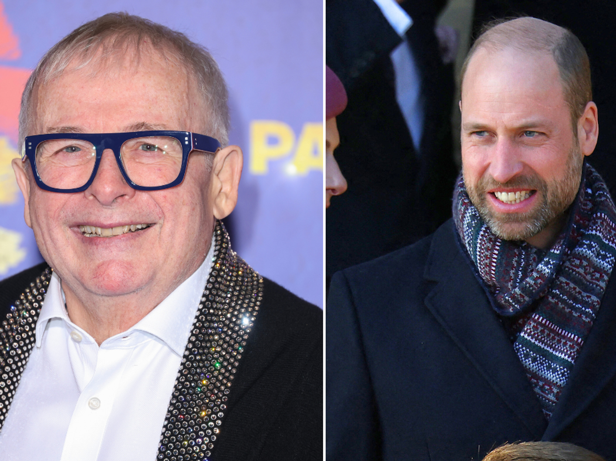 Christopher Biggins and Prince William