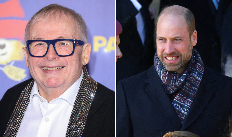 Christopher Biggins and Prince William