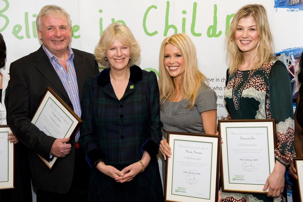 Christopher Biggins and Queen Camilla