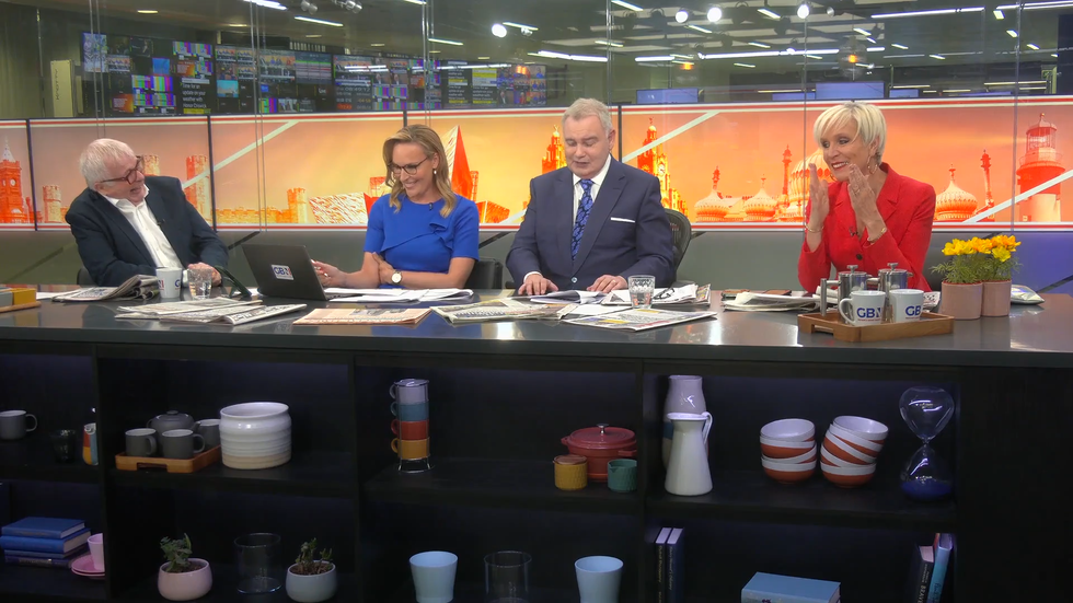 Christopher Biggins, Isabel Webster, Eamonn Holmes and Dawn Neesom