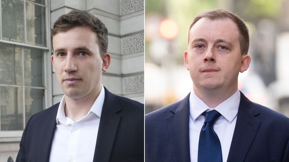 Christopher Cash (left) and Christopher Berry (right)
