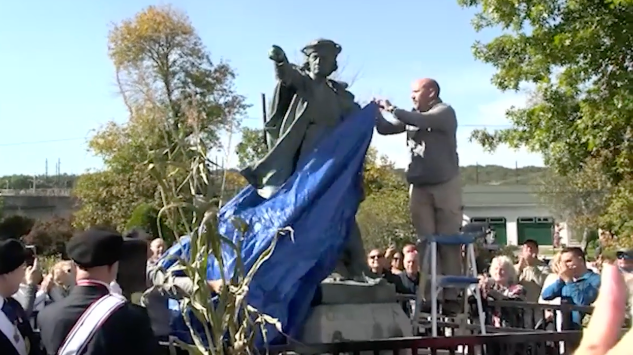 Christopher Columbus statue
