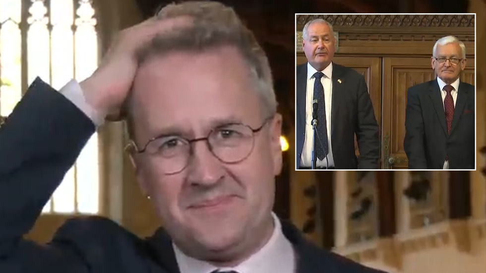 Christopher Hope and the 1922 Committee