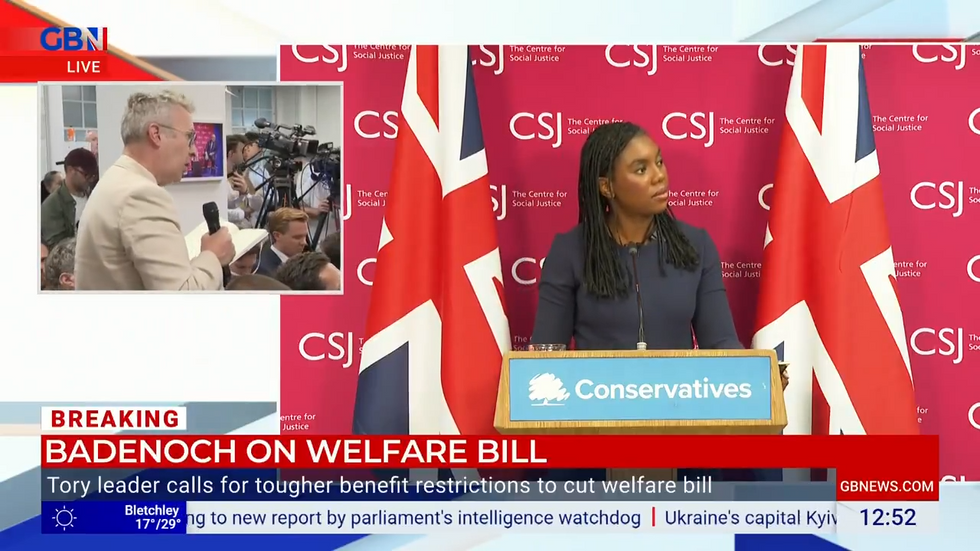 Christopher Hope grilling Kemi Badenoch