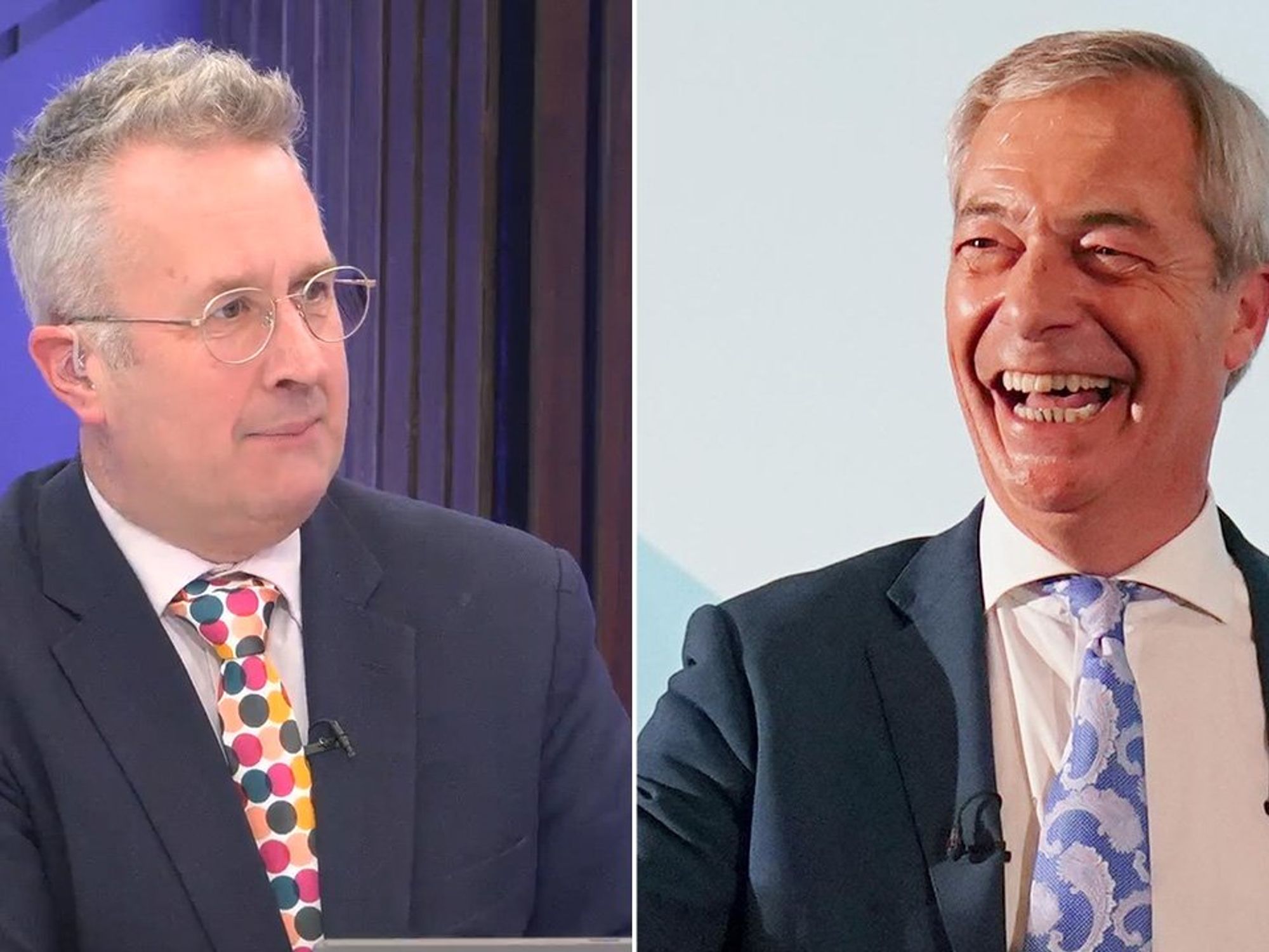 Christopher Hope, Nigel Farage