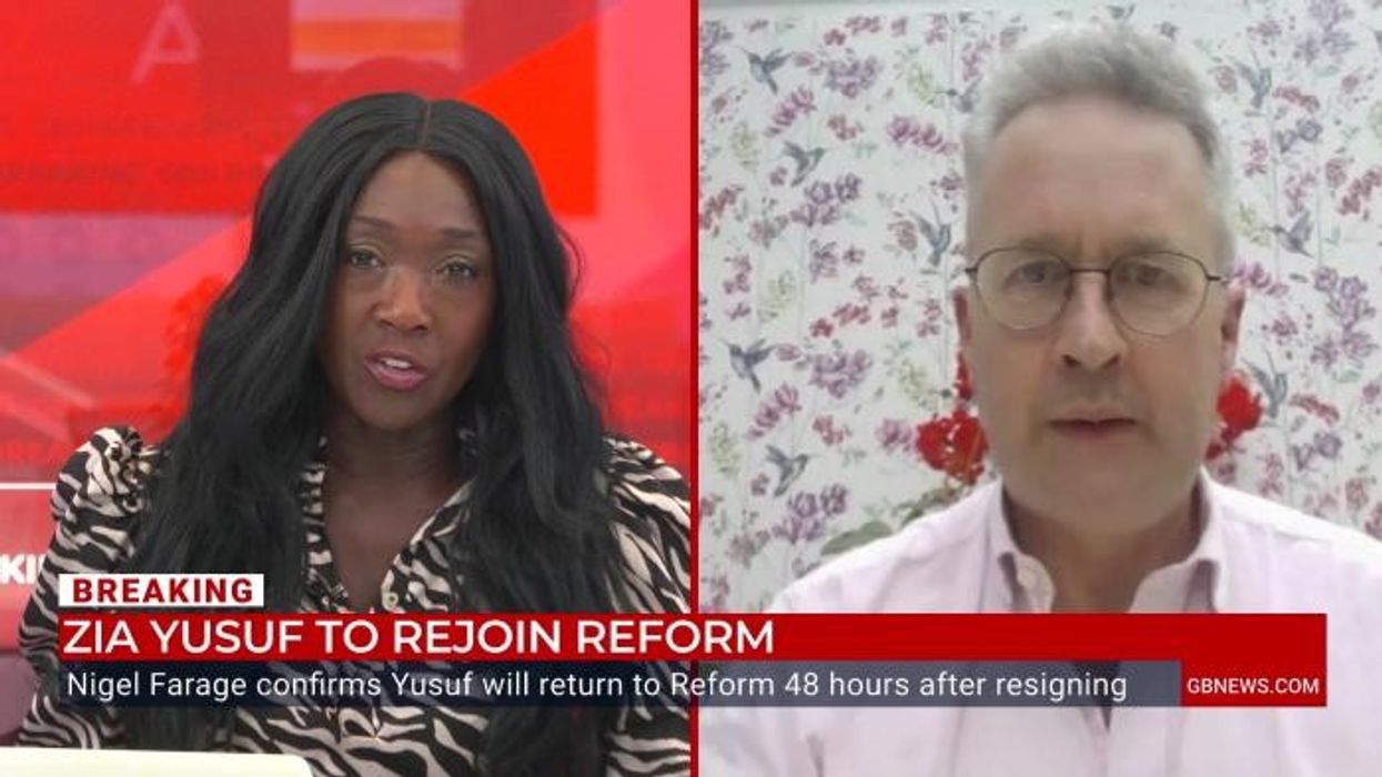 Christopher Hope reveals 'real reason' behind Zia Yusuf's return to Reform UK - 'We spoke on the phone'