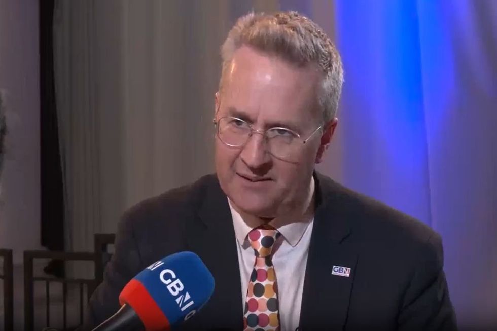 Christopher Hope was chatting with Kemi Badenoch after her local election launch