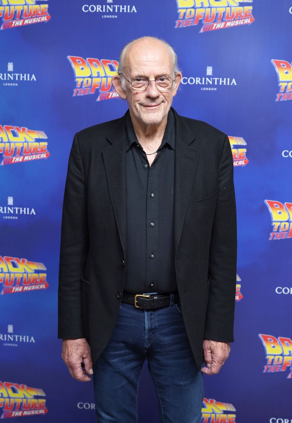 Christopher Lloyd arrives for the Back To The Future press night at the Adelphi Theatre in London