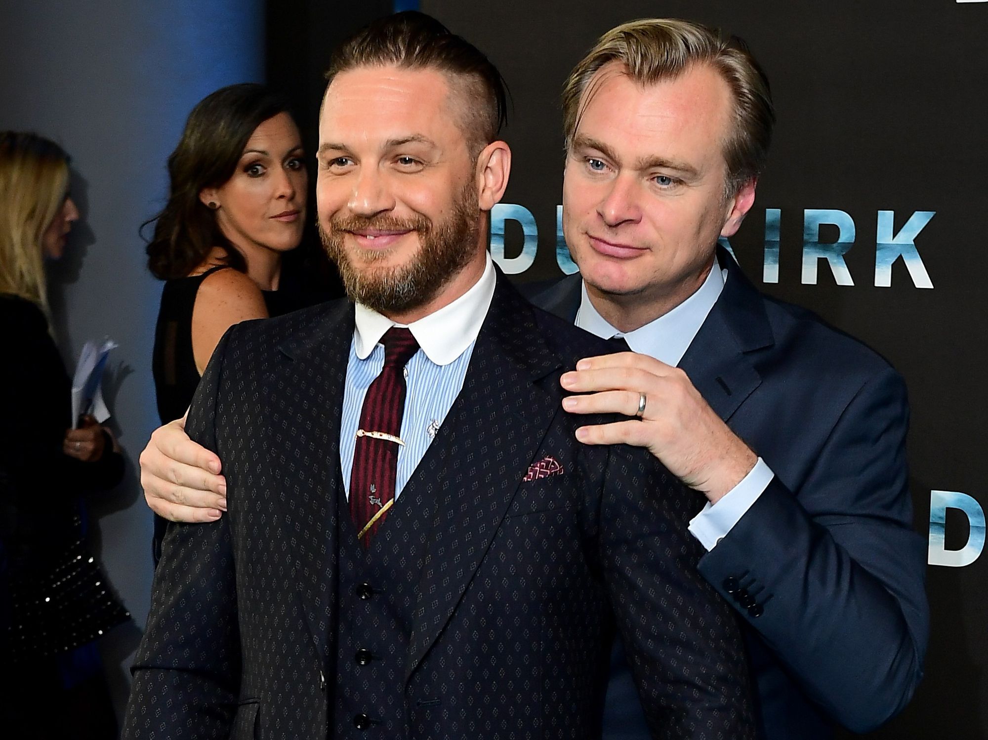 Christopher Nolan and Tom Hardy