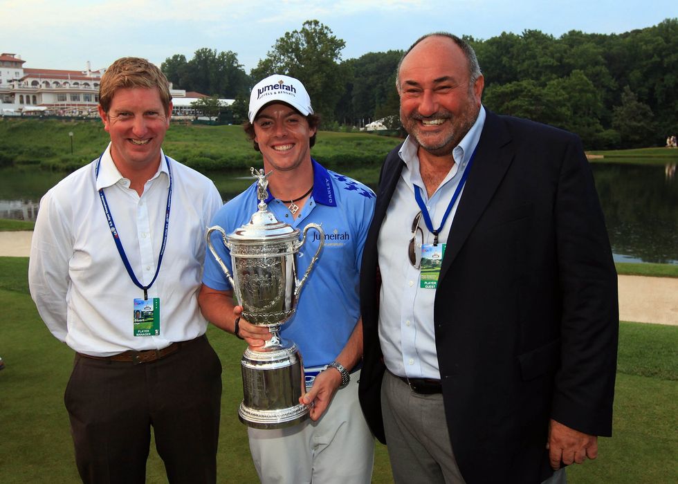 Chubby Chandler was Rory McIlroy's agent when he last won the US Open in 2011