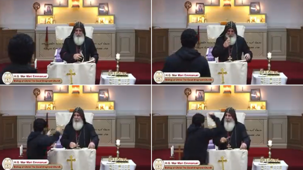 Church attack