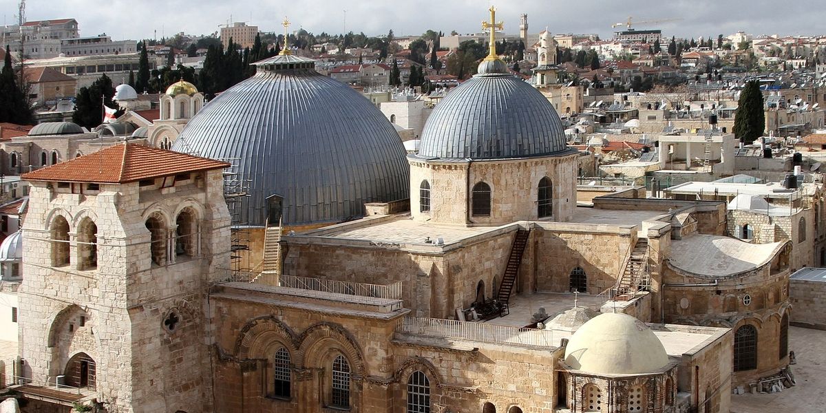 NextImg:Archaeology breakthrough as scientists uncover remnants of ancient garden at Jesus Christ's burial site