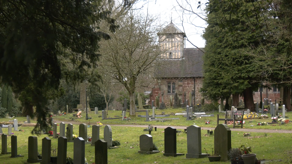 Churchyard in Whitmore