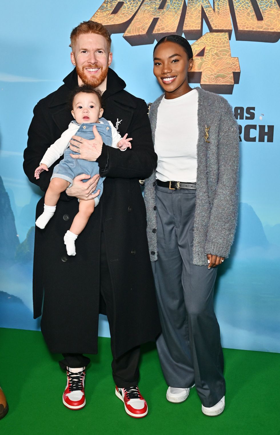 Chyna Mills and Neil Jones and their daughter Havana