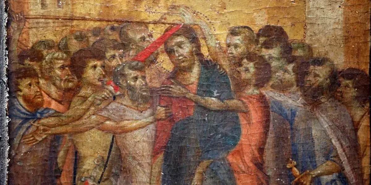 NextImg:‘National treasure!’ Old painting hanging in pensioner’s kitchen bound for skip sells for £21million