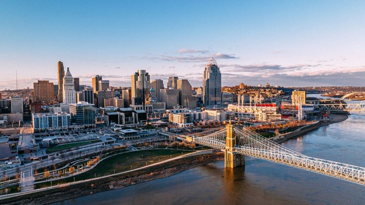 Cincinnati city skyline