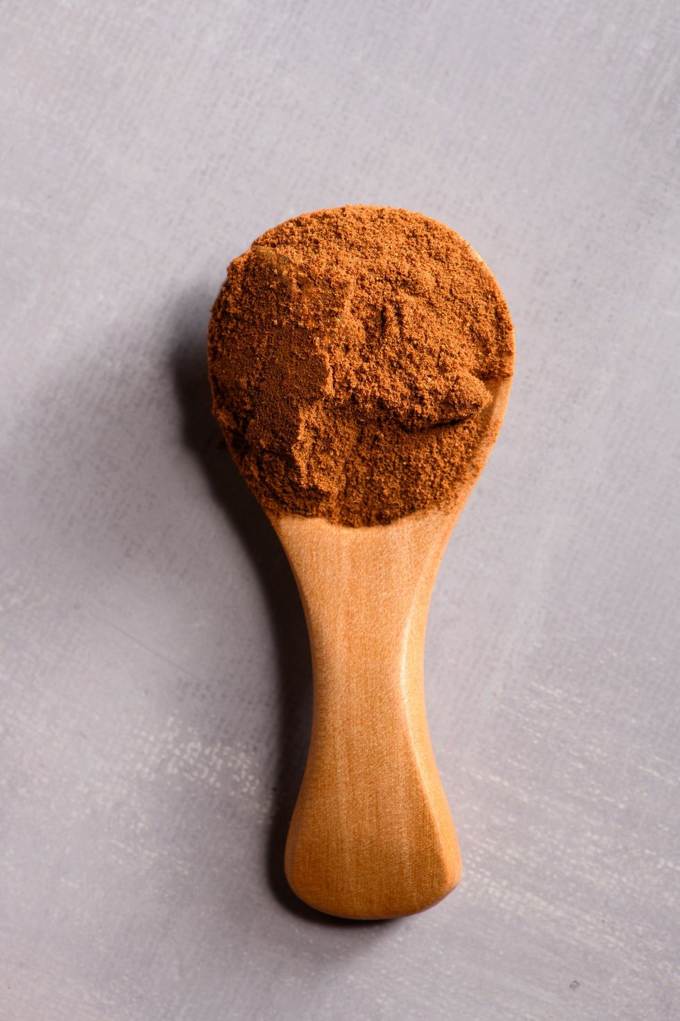 Cinnamon on a spoon