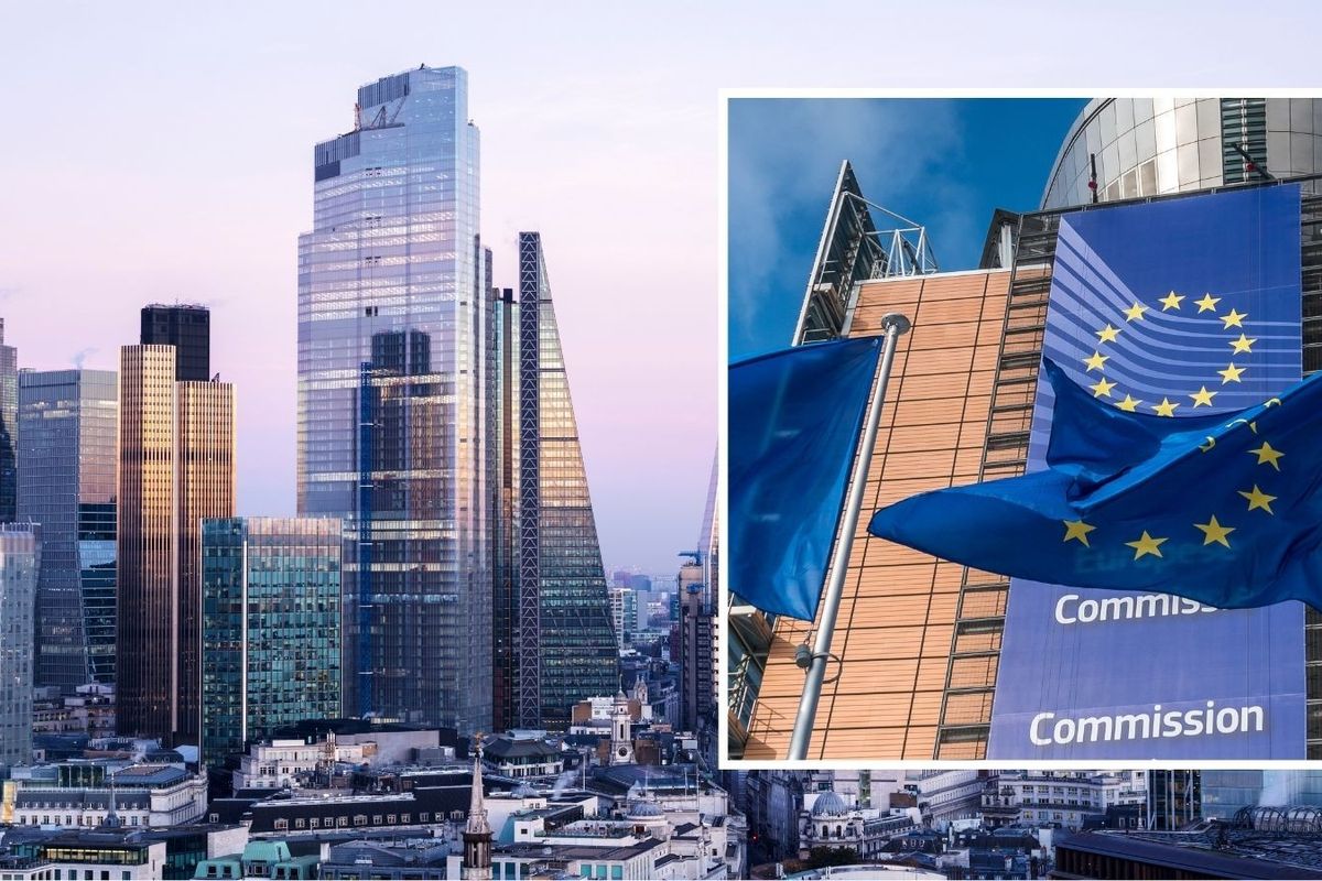 City of London and European Union Commission in pictures