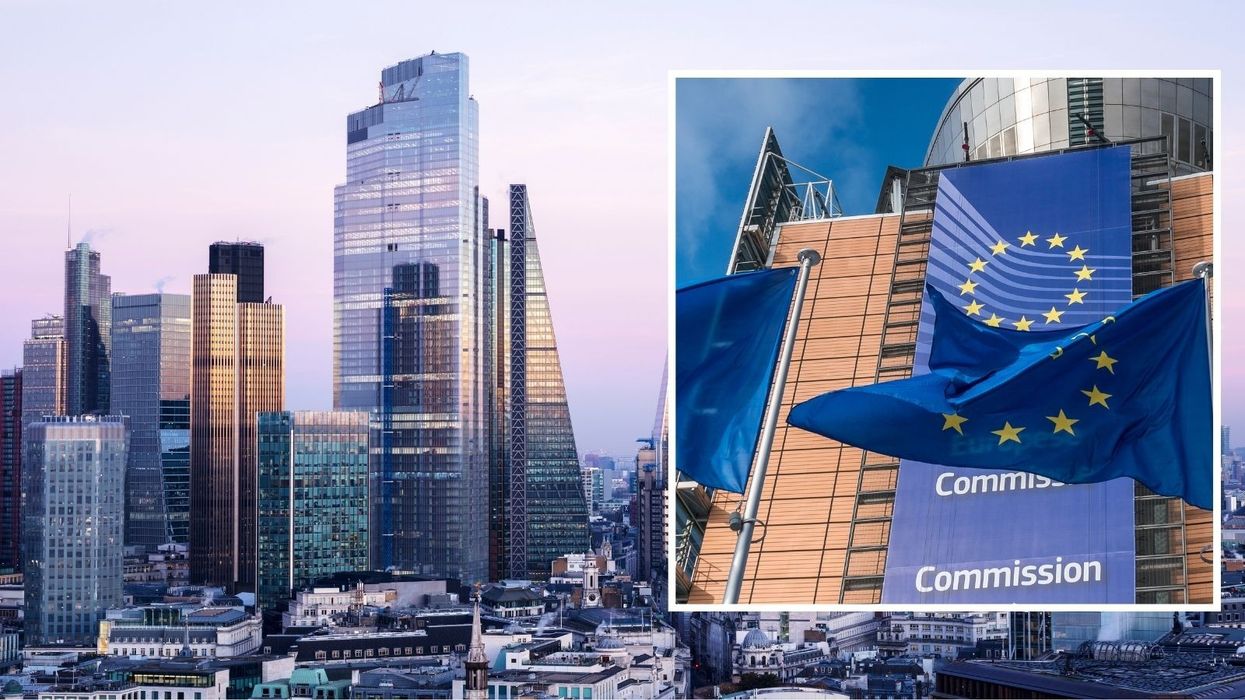 City of London and European Union Commission in pictures