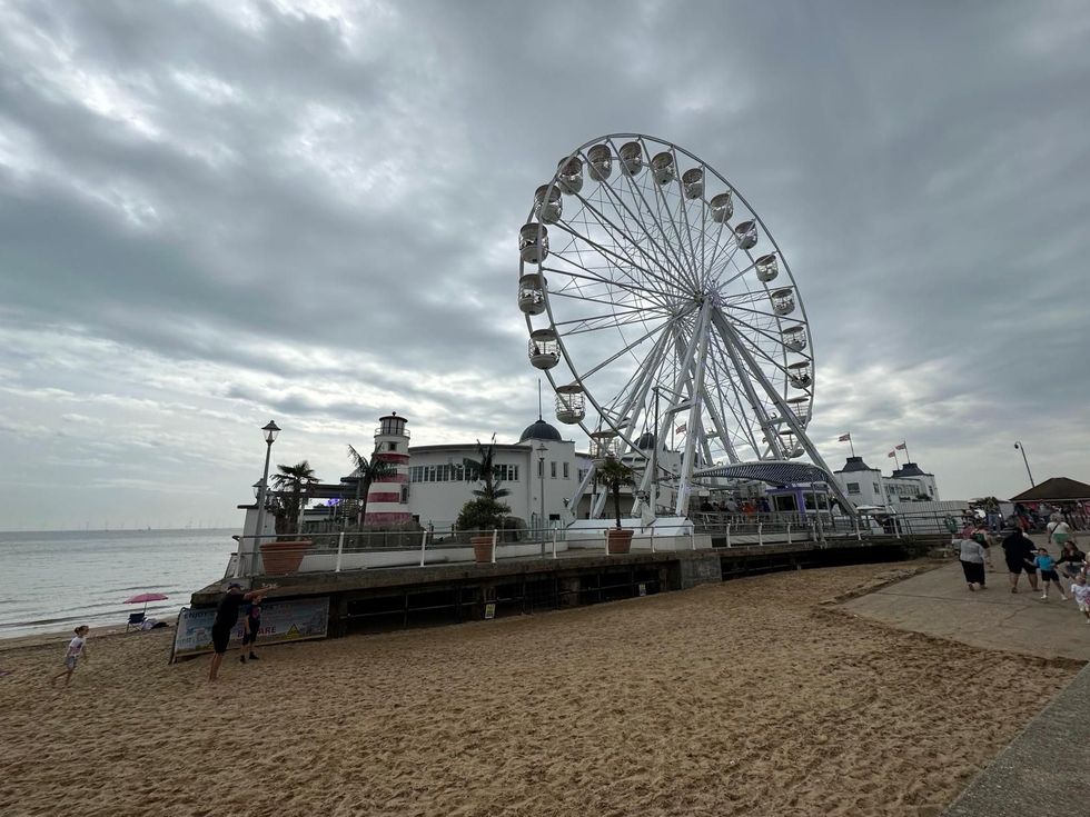 Clacton-on-sea's pier