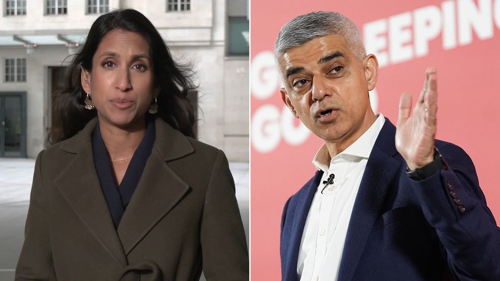 Claire Coutinho and Sadiq Khan