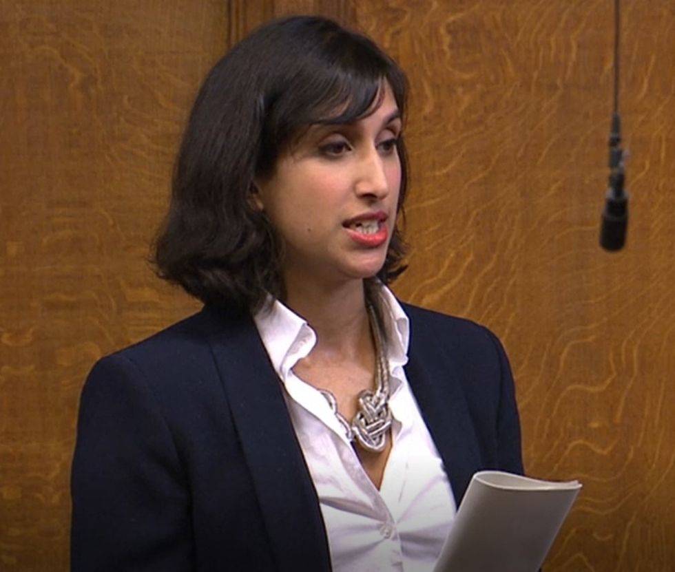 Claire Coutinho MP speaks during Prime Minister's Questions in the House of Commons, London