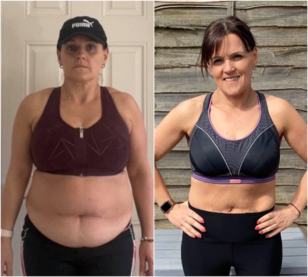 Claire Sipple before weight loss