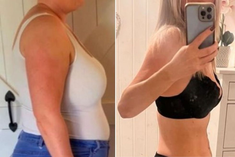Claire spencer before and after