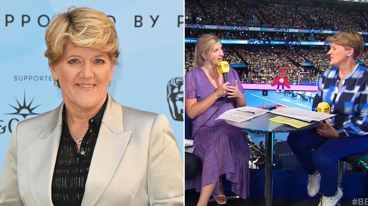 Clare Balding and Rebecca Adlington