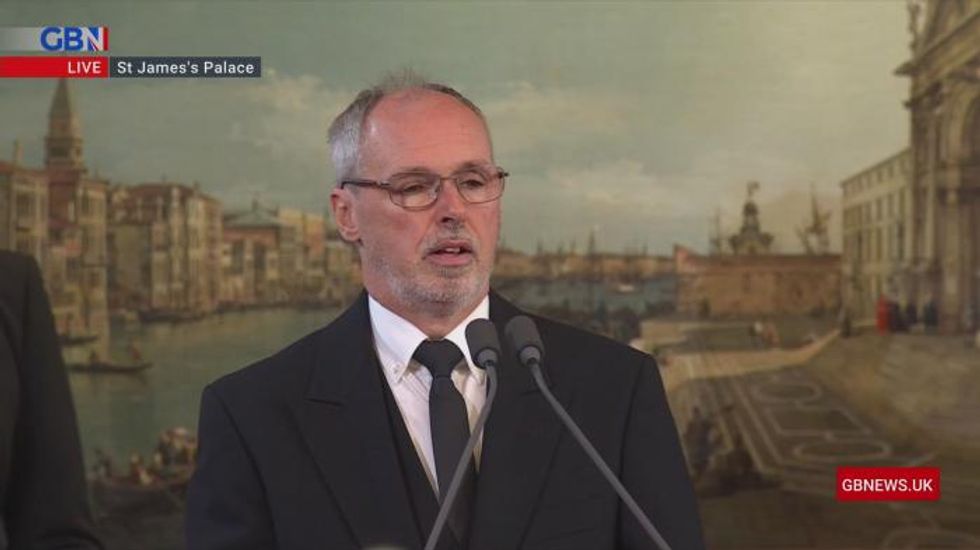 Charles III formally proclaimed King in ceremony at St James's Palace