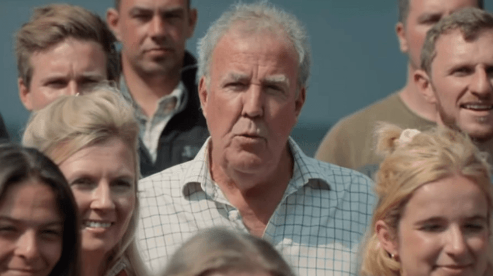 Clarkson in his Hawkstone ad