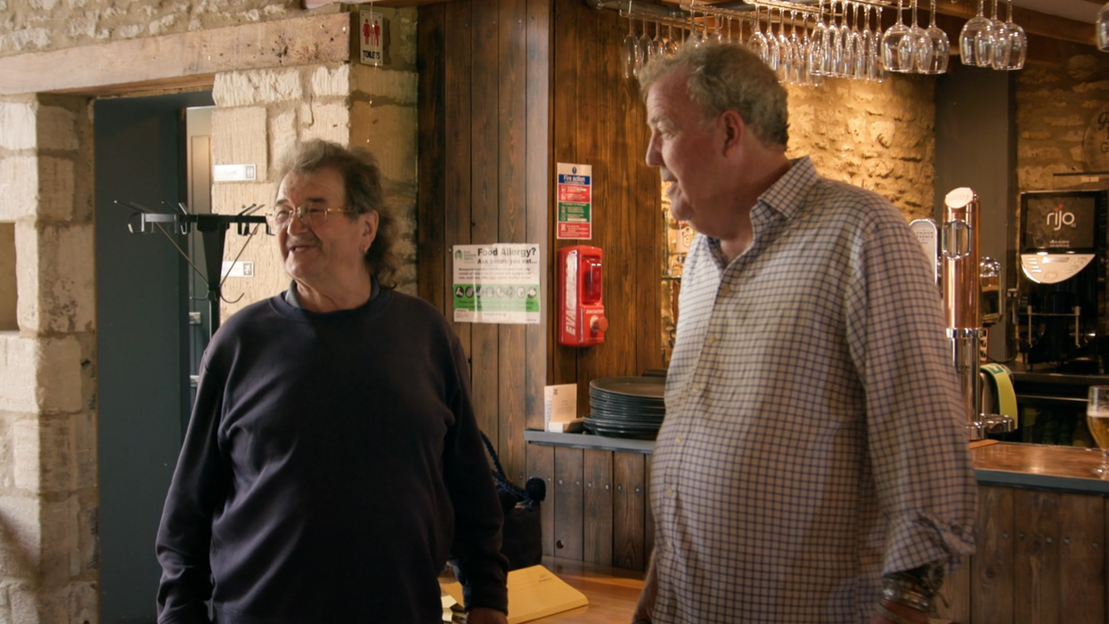 Clarkson's Farm: Gerald Cooper (left)