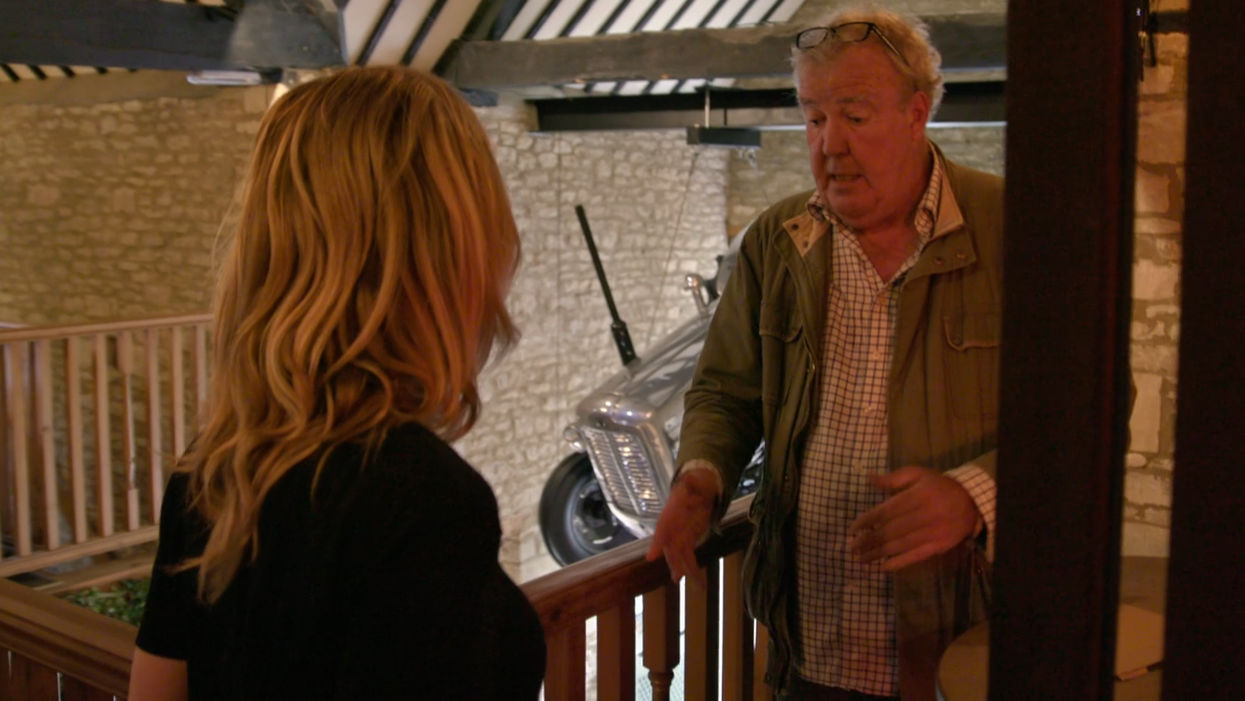 Clarkson's Farm: Rachel Hawkins and Jeremy Clarkson