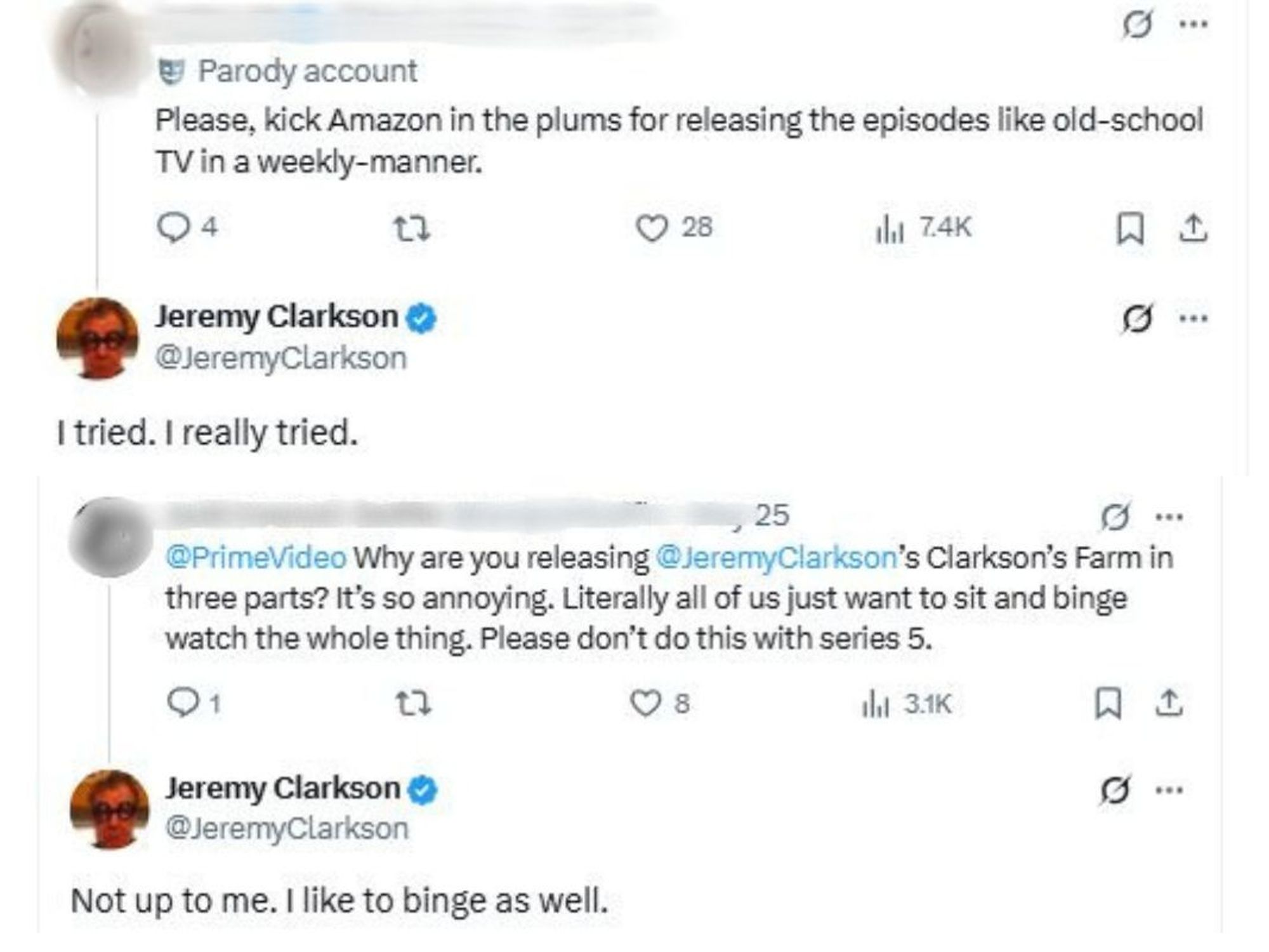 Clarkson's Farm season 4: Jeremy Clarkson