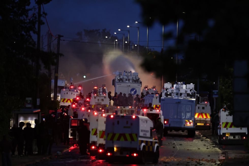 Clashes between police and protesters