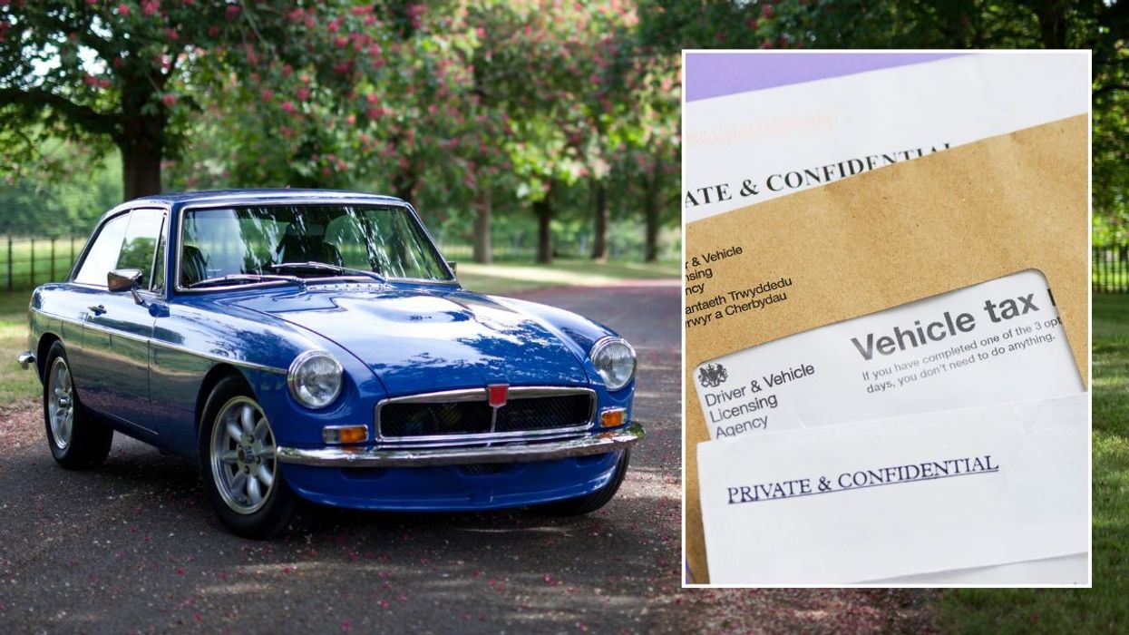 Classic car and car tax reminder