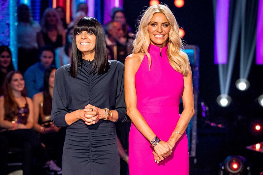 Claudia Winkelman and Tess Daly