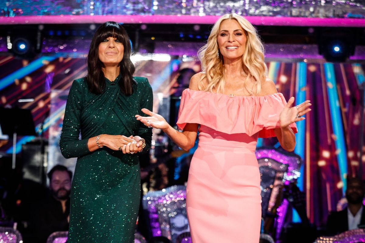 Claudia Winkleman and Tess Daly