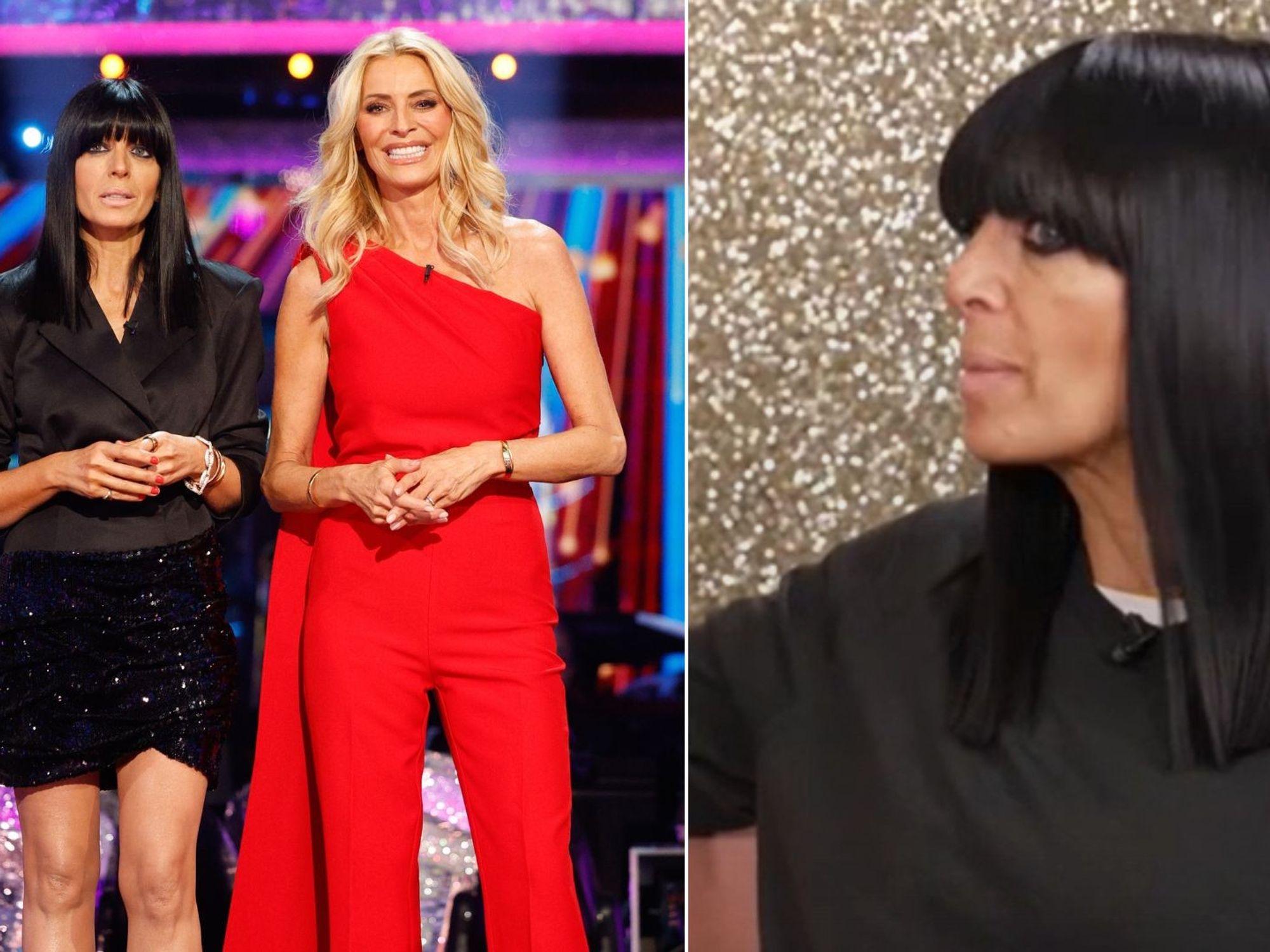 Claudia Winkleman and Tess Daly