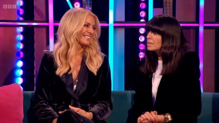 Claudia Winkleman and Tess Daly
