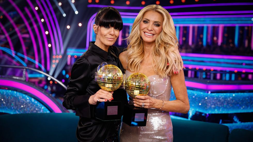 Claudia Winkleman and Tess Daly