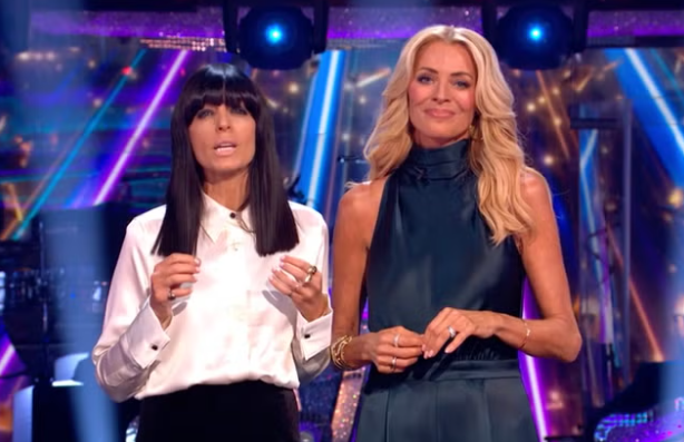 Claudia Winkleman and Tess Daly