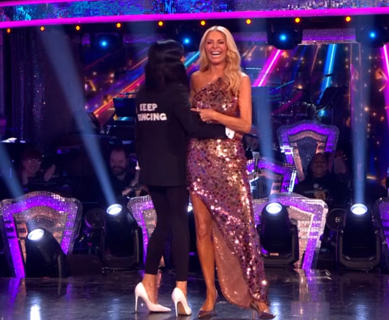 Claudia Winkleman and Tess Daly