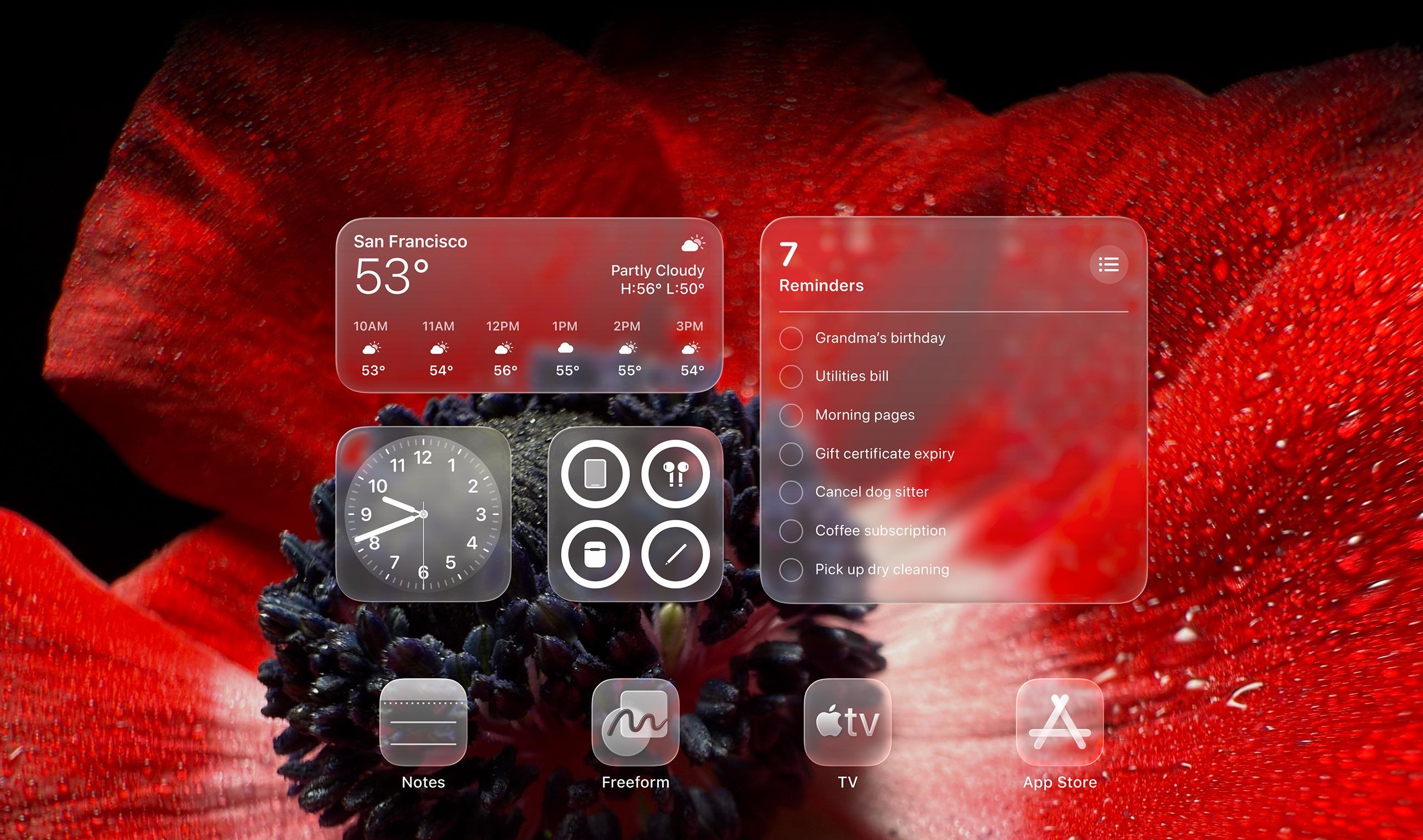 clear app design on ipados 26